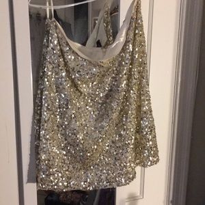 Sequin Knee-Length WHBM Size 12 Skirt
